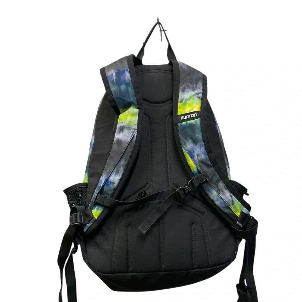 🎒 Burton‎ Tie-Dye Backpack Black Neon — Durable Daypack